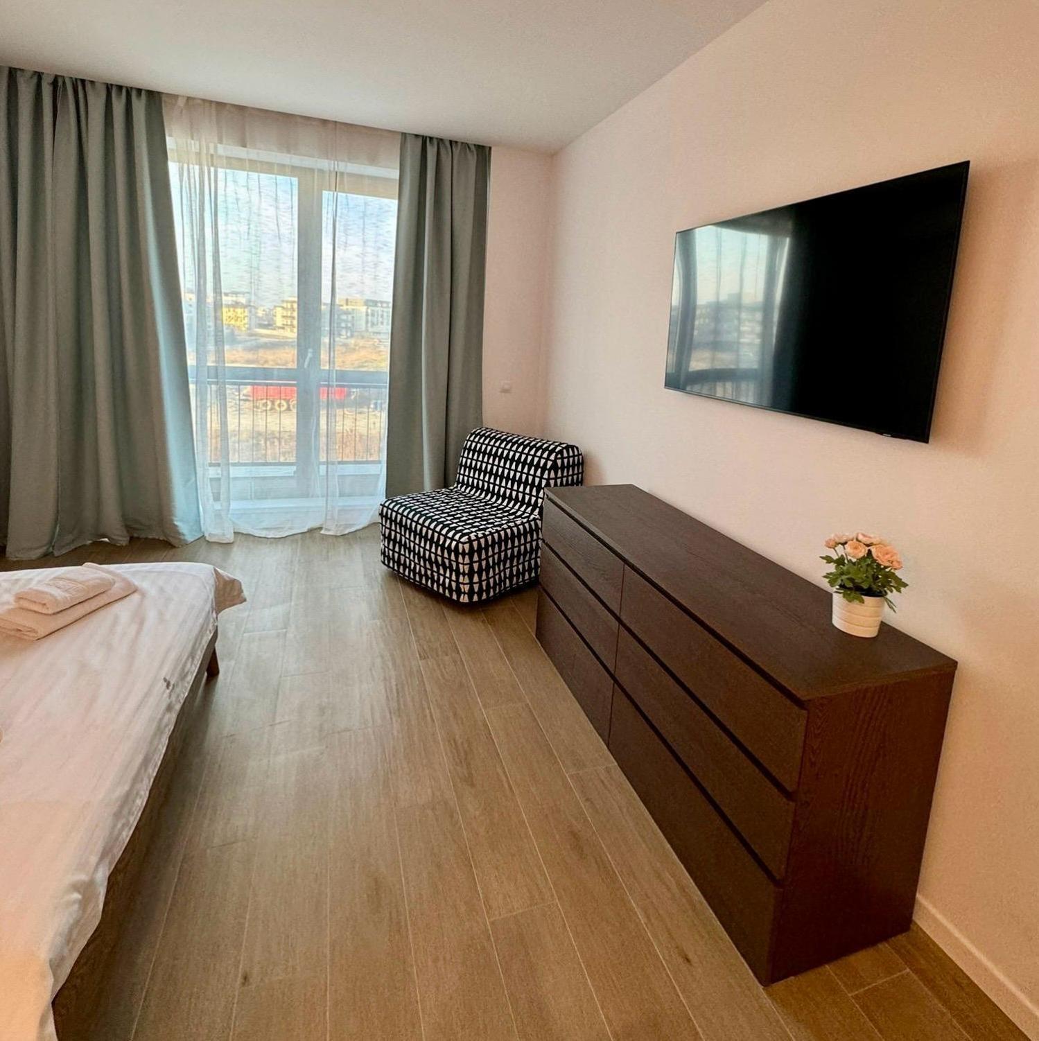 Ferienwohnung Cez Studio Mamaia Nord Năvodari Exterior foto